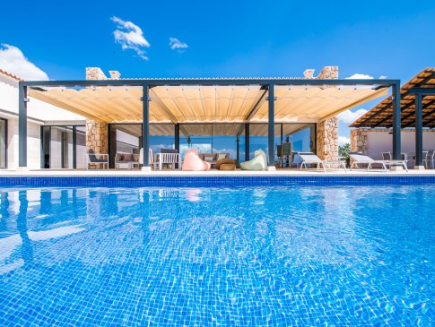Poolterrasse, Finca Son Quillot 2, Ariany