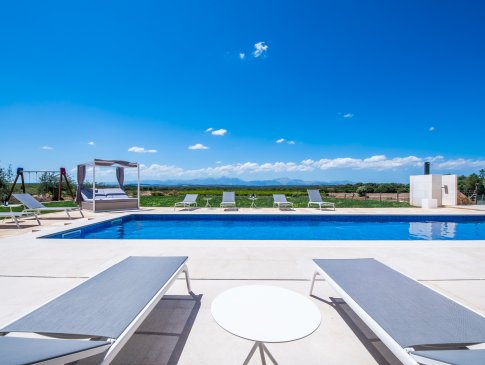 Poolterrasse, Finca Son Quillot 2, Ariany