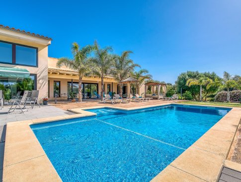 Pool mit integriertem Jacuzzi, Finca Ca Na Marga, Muro