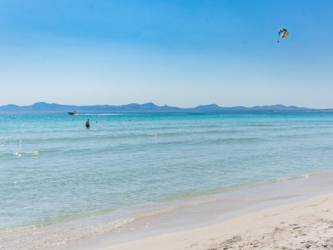 Das Meer weniger Meter von der Casa de los Pinos, Puerto Alcudia