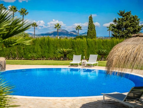 Pool mit Traumblick, Finca Torrat, Muro