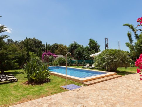 Poolbereich, Finca Antonio, Buger