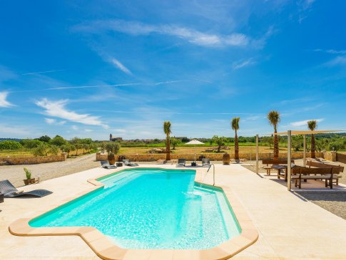 Pool mit weitem Blick, Finca Luz de Luna, Petra
