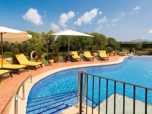  Pooltreppe mit Liegeterrasse, Finca Diver, Muro