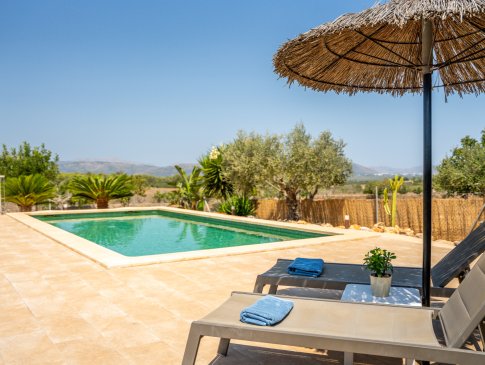 Poolbereich mit Weitblick, Finca Sa Caseta, Can Picafort