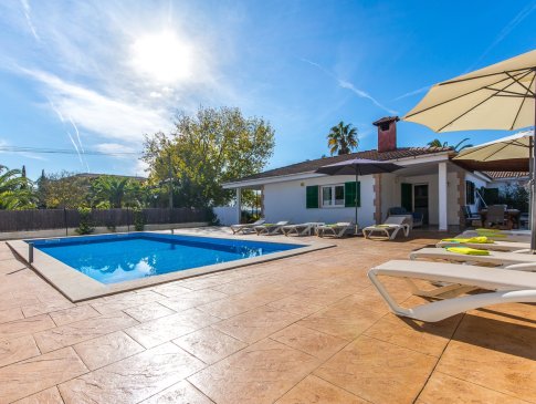 Sonnenterrasse mit Blick, Villa Miquel, Playa de Muro