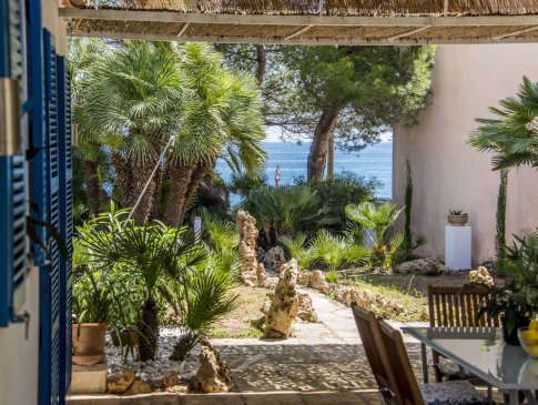 Meerblick von der Terrasse am Haus, Ferienhaus Vista Mar, Cala Ratjada