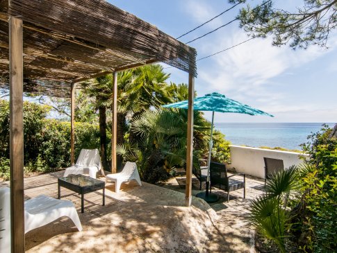 Schattige Plätze mit Blick aufs Meer, Ferienhaus Vista Mar, Cala Ratjada