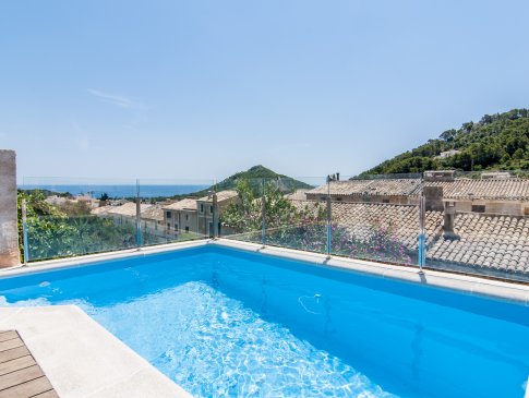 Rooftop-Pool, Ferienhaus Nebot, Capdepera