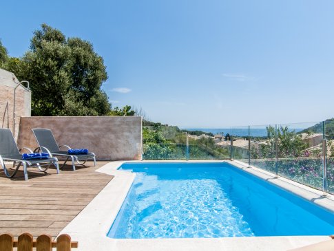 Rooftop-Pool mit Weitblick, Ferienhaus Nebot, Capdepera