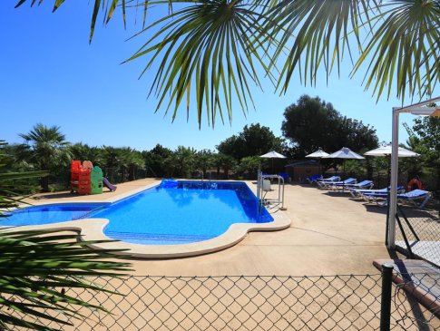 Pool mit abgetrenntem Poolbereich, Finca Sa Palmaria 2, Playa de Muro, Can Picafort