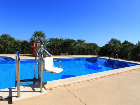 Pool mit Poollifter, Finca Sa Palmaria 2, Playa de Muro, Can Picafort