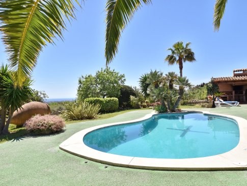 Poolbereich, Finca Vall D'Or, SHorta
