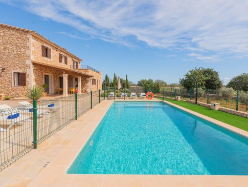 Abgezäunter Poolbereich, Ultimo Paraiso, Calonge