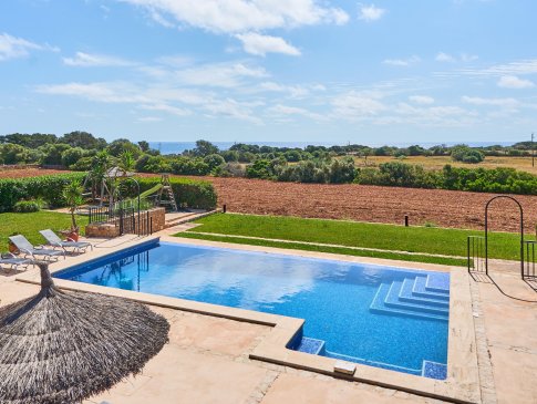 Pool mit Stufen, Finca Can Veritat, Cala D'Or