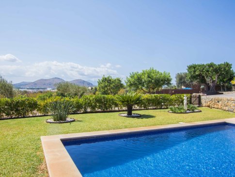 Pool im gepflegten Garten mit Weitblick, Finca Vinga, Alcudia
