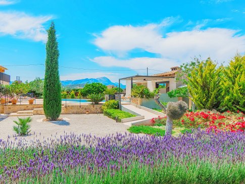 Traumhaft schön angelegtes Anwesen, Finca Estrella, Pollensa